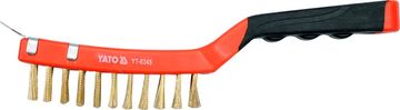YATO  Žična krtača majhna 290 mm medenina