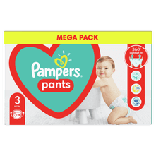 Pampers Pants hlačne plenice, Velikost 3, 6–11 kg, 128 kosov