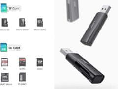 Ugreen USB 3.0 čitalnik kartic, SD, microSD