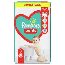 Pampers Pants hlačne plenice, Velikost 3, 6–11 kg, 62 kosov
