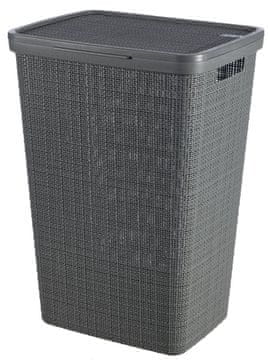 Curver Jute košara za perilo, siva