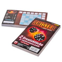 igra s kockami Knister (Dice Poker) angleška izdaja
