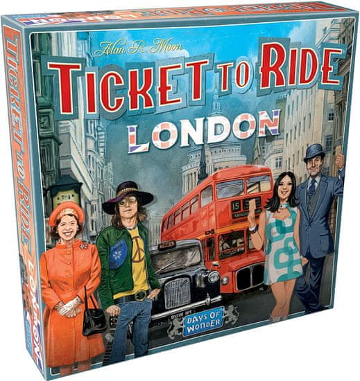 Days of Wonder družabna igra Ticket to Ride London angleška izdaja