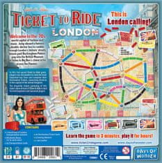 Days of Wonder družabna igra Ticket to Ride London angleška izdaja