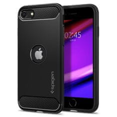 Spigen Spigen Rugged Armor ovitek za iPhone 7/ 8/ SE 2020/2022, silikonski, črn