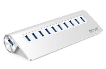 Orico M3H10 USB 3.0 hub, 10 priključkov