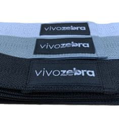 VivoVita Pull Up Bands – Set treh dolgih elastičnih trakov za vadbo celega telesa