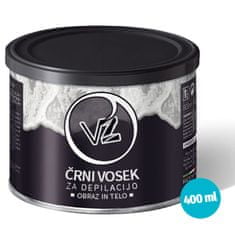 VivoVita Black Wax – Črni vosek za depilacijo telesa in obraza (400 ml)