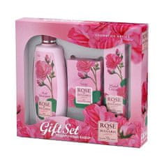 BioFresh Darilni set šampona, naravnega mila in kreme za rože Rose of Bulgaria