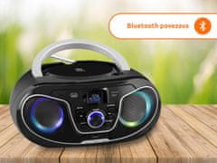 Trevi Boombox CMP 588 prenosni CD-predvajalnik, DAB/DAB+, Bluetooth, črn