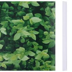 Vidaxl Vrtno platno PVC 35x0,19 m zeleno