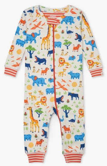 Hatley fantovska pižama iz organskega bombaža Wild Safari S21SSI242