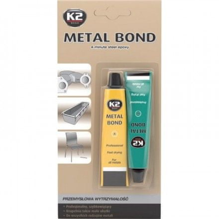 K2 Metal Bond dvo-komponentno lepilo za kovine, 40 g