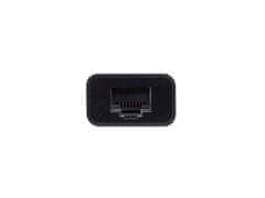 Ewent EW9828 USB-C v RJ45 Ethernet adapter, črn