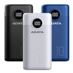 A-Data prenosna baterija Adata Powerbank 10 000 mAh AP10000QCD-DGT-CBK, črna
