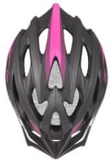 Etape ženska kolesarska čelada Venus, črna/roza Mat, L/XL
