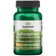 Sulforaphane izvleček brokolija, 400 mcg, 60 zeliščnih kapsul
