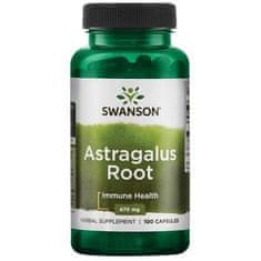 Swanson Astragalus Root (Kozinec), 470 mg 100 kapsul