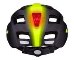 Etape Virt Light kolesarska čelada, črno-rumena, S/M