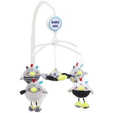 Vrtiljak nad jaslicami Baby Mix Piščanci