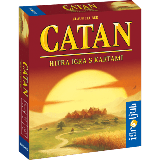 Igroljub igra s kartami Catan