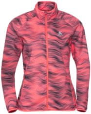 ODLO Element AOP ženska jakna, roza/siva, XS (B:30727)