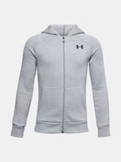 Under Armour Pulover Ua Rival Cotton Fz Hoodie-Gry XL