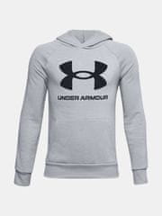 Under Armour Pulover RIVAL FLEECE HOODIE-GRY M