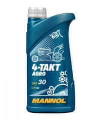 Mannol 4-Takt Agro olje za kosilnice, SAE 30, 1 l
