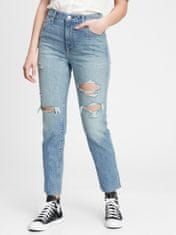 Gap Jeans hlače V-Slim Boyfriend Med Candale Dest Dbl Rl Mid Rise 26