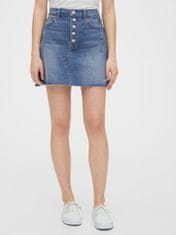 Gap Krilo high rise distressed denim skirt 26