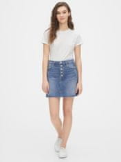 Gap Krilo high rise distressed denim skirt 26