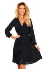 Numoco Ženska mini obleka Isabelle črna XXL