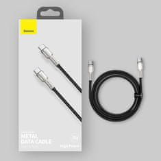 BASEUS Cafule kabel USB-C / USB-C 100W 5A 2m, črna