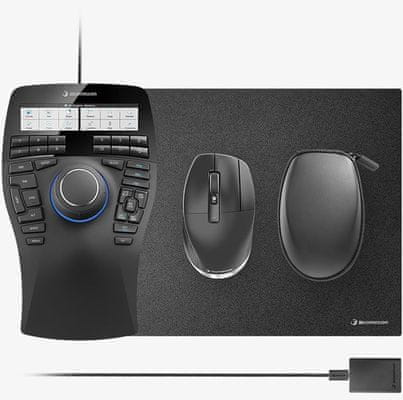 CadMouse Pad, Universal Receiver in USB hub