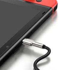 BASEUS polnilni/podatkovni kabel CATJK-C01 USB-C moški na USB-C moški, 100 W, 1 m , črni