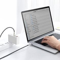 BASEUS polnilni/podatkovni kabel CATJK-C01 USB-C moški na USB-C moški, 100 W, 1 m , črni