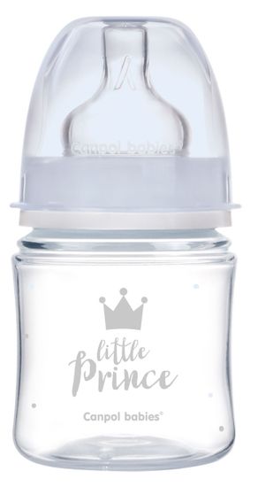 Canpol babies Royal Baby steklenica s širokim vratom, 120ml