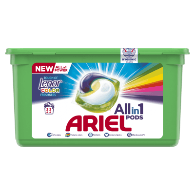 Ariel kapsule za pranje Touch of Lenor 3 in 1, 35 kosov