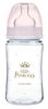 Canpol babies Royal Baby steklenica s širokim vratom, 240ml, roza