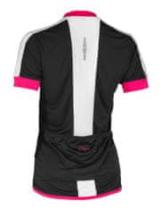 Etape Nelly ženski kolesarski dres, črna/roza, M