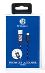 Snakebyte FC SCHALKE 04 universal polnilni Micro USB kabel, 3m