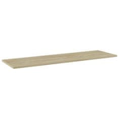 Vidaxl Dodatne police za omaro 8 kosov sonoma hrast 100x30x1,5 cm