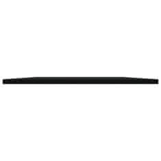 Vidaxl Dodatne police za omaro 8 kosov črne 80x30x1,5 cm iverna plošča