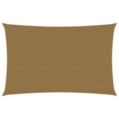 shumee Senčno jadro 160 g/m² taupe 5x7 m HDPE