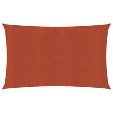 shumee Senčno jadro 160 g/m² terakota 3x6 m HDPE