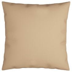 Vidaxl Okrasne blazine 4 kosi bež 40x40 cm blago