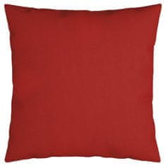 Vidaxl Okrasne blazine 4 kosi rdeče 60x60 cm blago