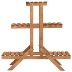 Vidaxl Stojalo za rastilne 83x25x83 cm les jelke