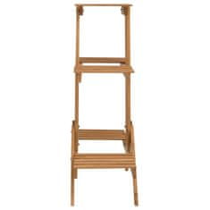 Vidaxl Stojalo za rastilne 83x25x83 cm les jelke